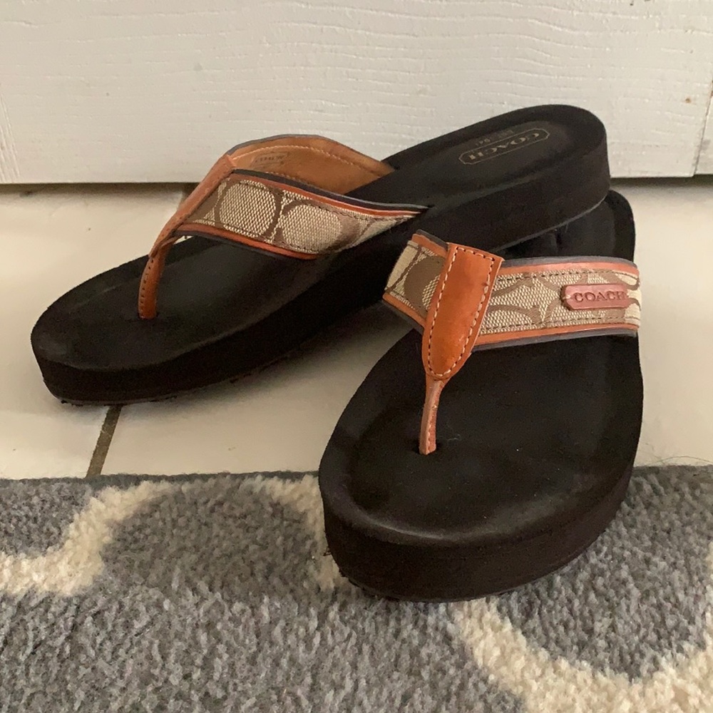 Coach sandals